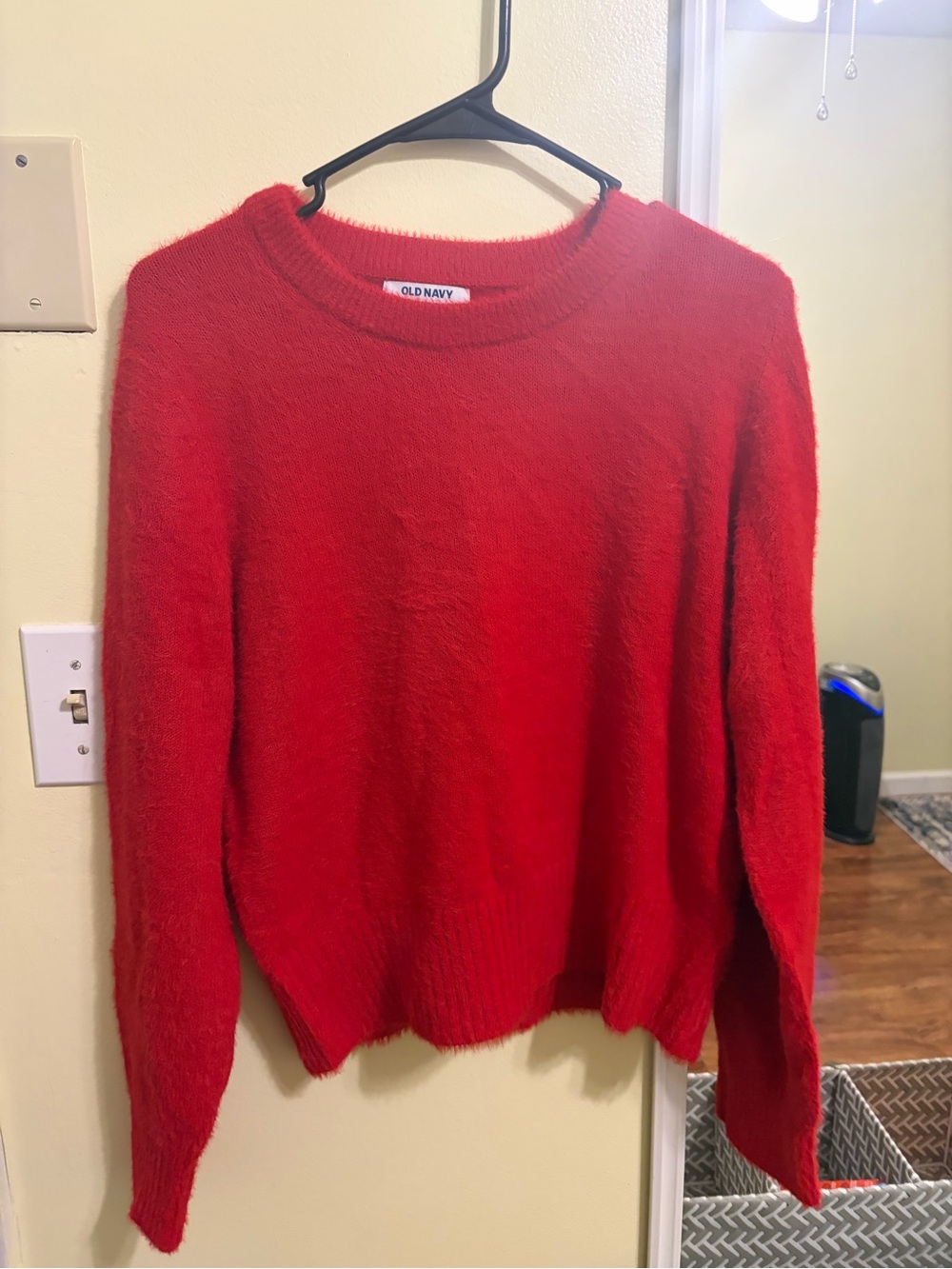 Old Navy Bright Red Crewneck Sweater